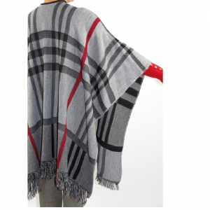 Capa Adaptada Cuadros Gris