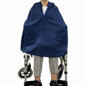 PONCHO POLAR CON CAPUCHA