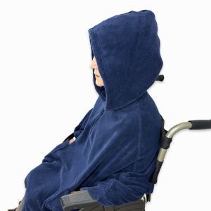 PONCHO POLAR CON CAPUCHA