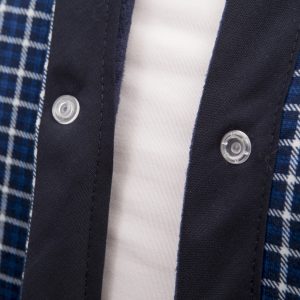 Camisa Polar Abierta en Espalda Caballero