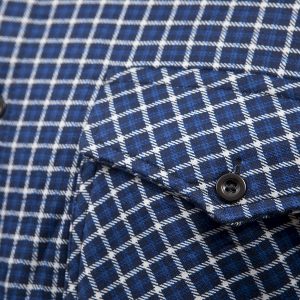 Camisa Polar Abierta en Espalda Caballero