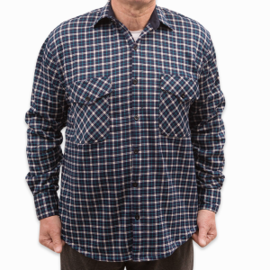 Camisa Polar Abierta en Espalda Caballero