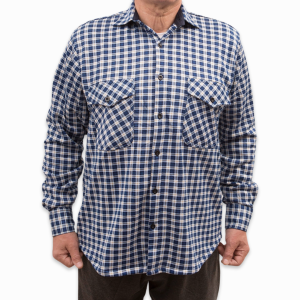 Camisa Polar Abierta en Espalda Caballero