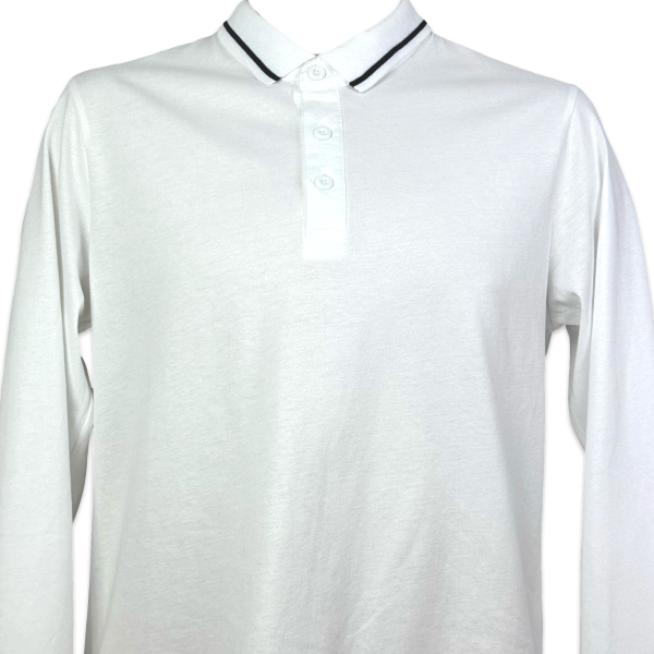 Polo Caballero Adaptado Manga Larga