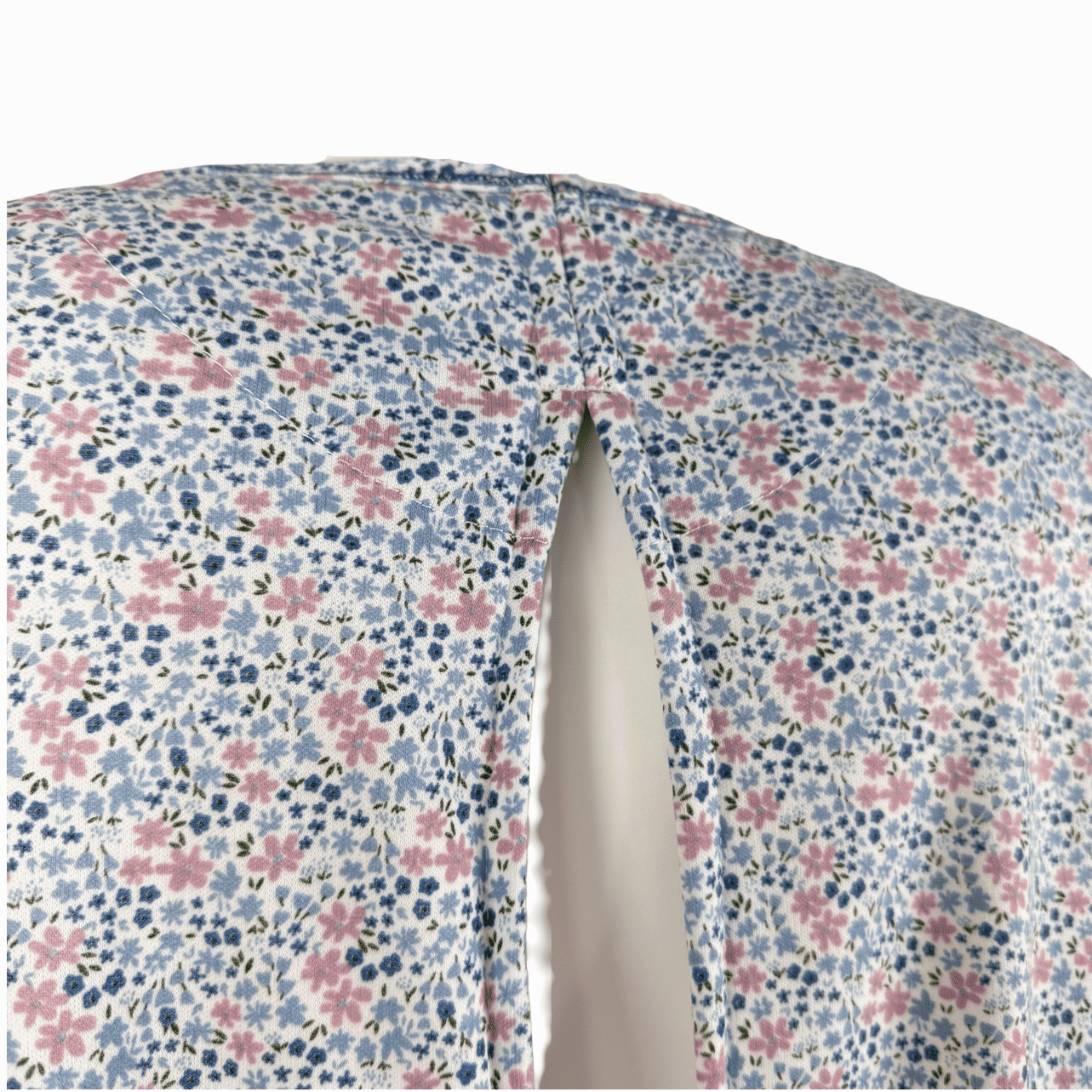 Camisón Abierto en Espalda Afelpado Violeta - Imagen 3