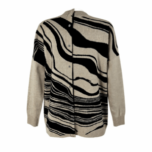 Alternative view of Jersey Señora Abierto en Espalda Bicolor