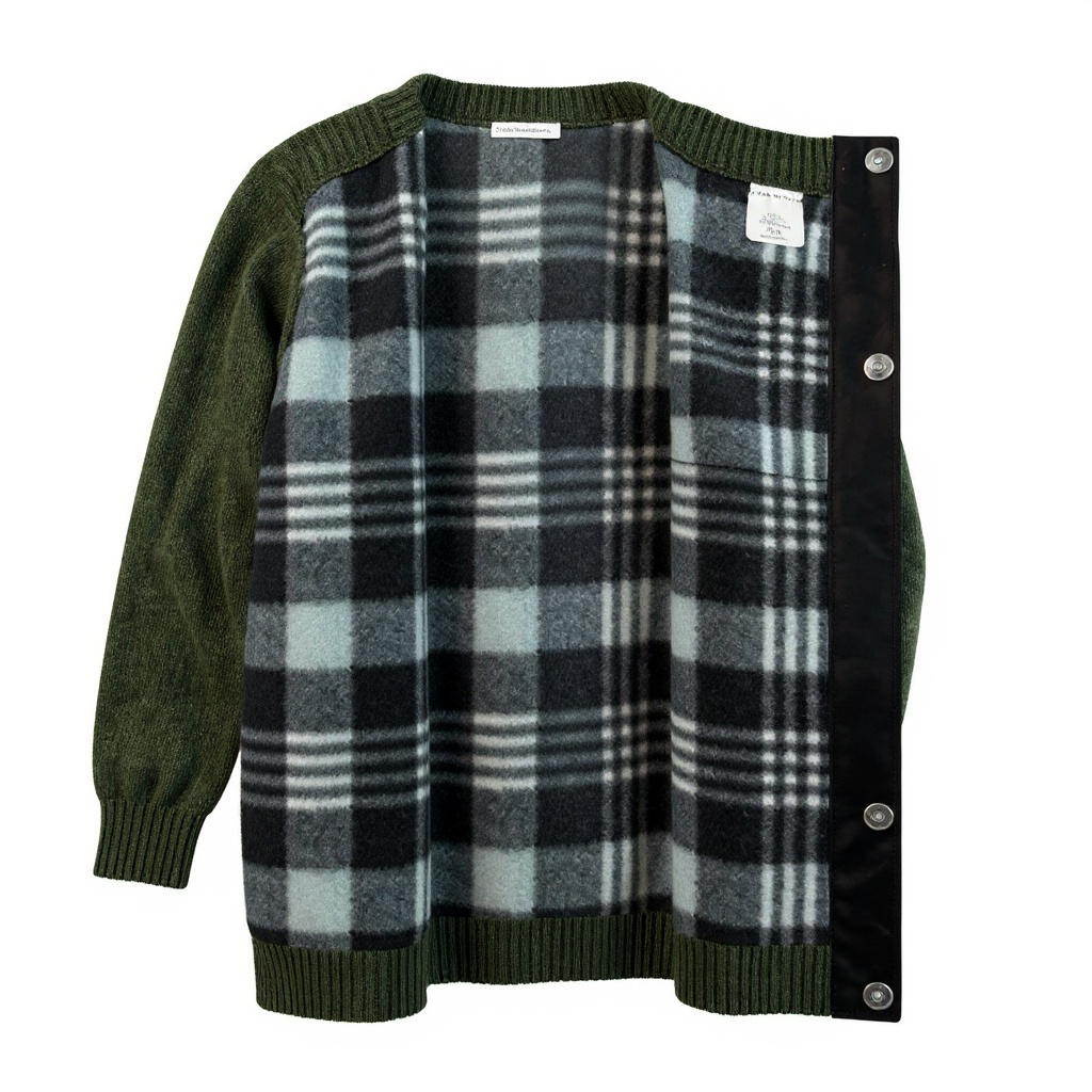 Jersey Caballero Abierto en Espalda Liso - Imagen 3