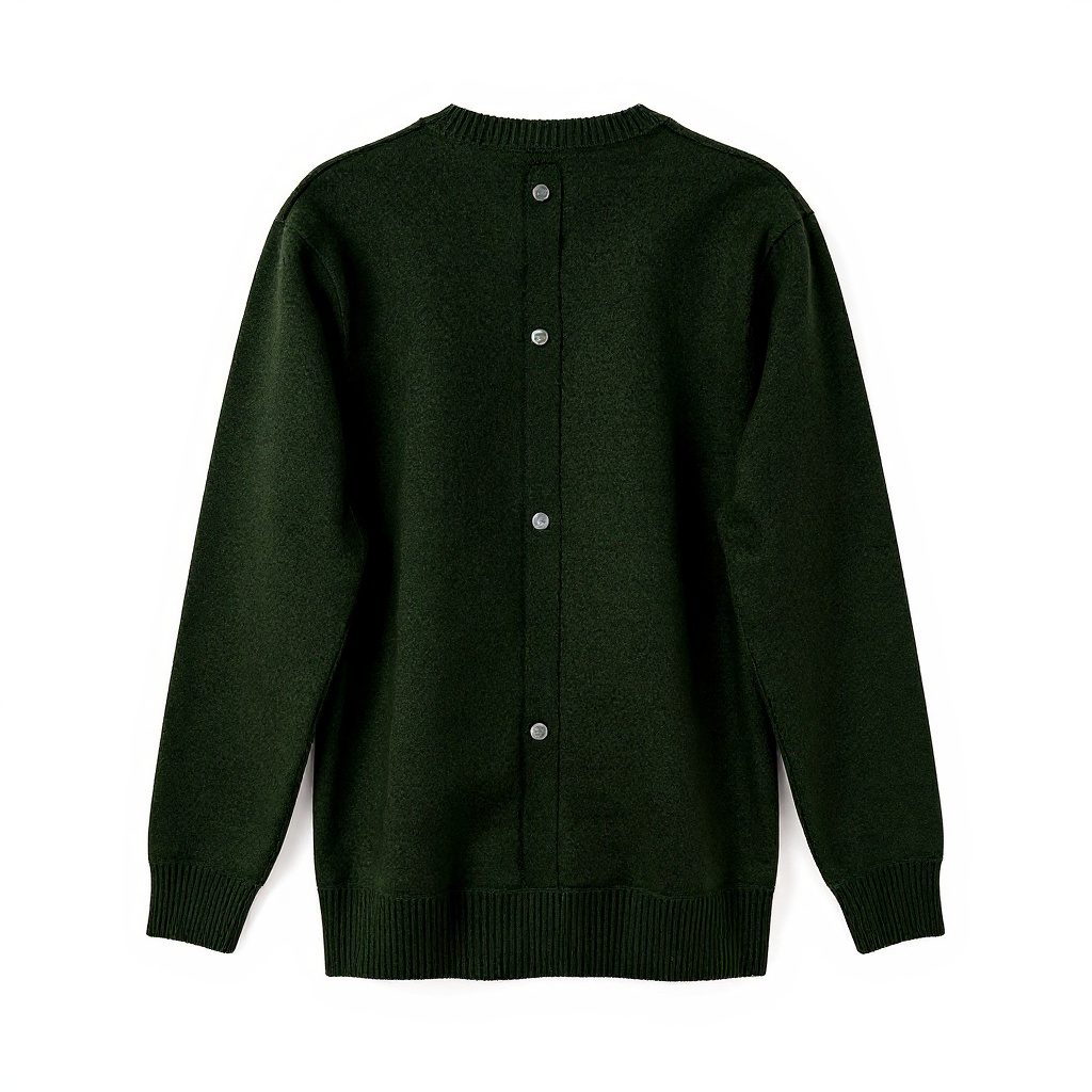 Jersey Caballero Abierto en Espalda Liso - Imagen 2