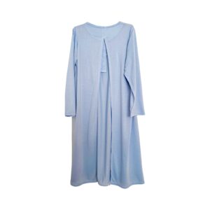 Camisón Abierto en espalda Liso Manga Larga