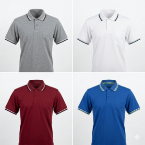Polo Caballero Adaptado Manga Corta
