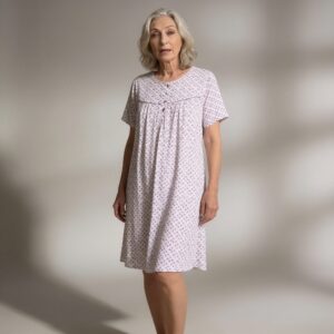 Camisón Abierto en Espalda Creta - Imagen 8